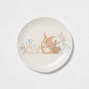NWT - Threshold Bunny Rabbit Dessert/Salad Plate